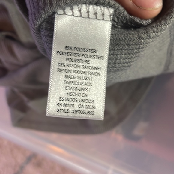 Free People Top Gray Tank Top - Picture 5 of 6